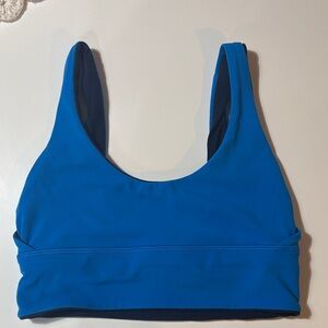 Lululemon double sided sports bra size 6 Women's Blue Sports Bra